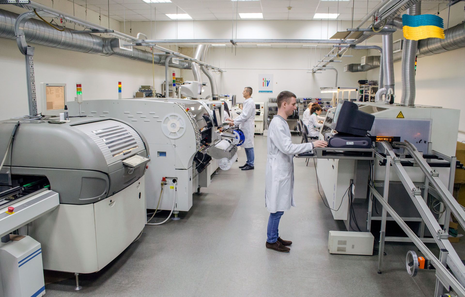 U-PROX factory and development environment in Ukraine – engineer-driven access system